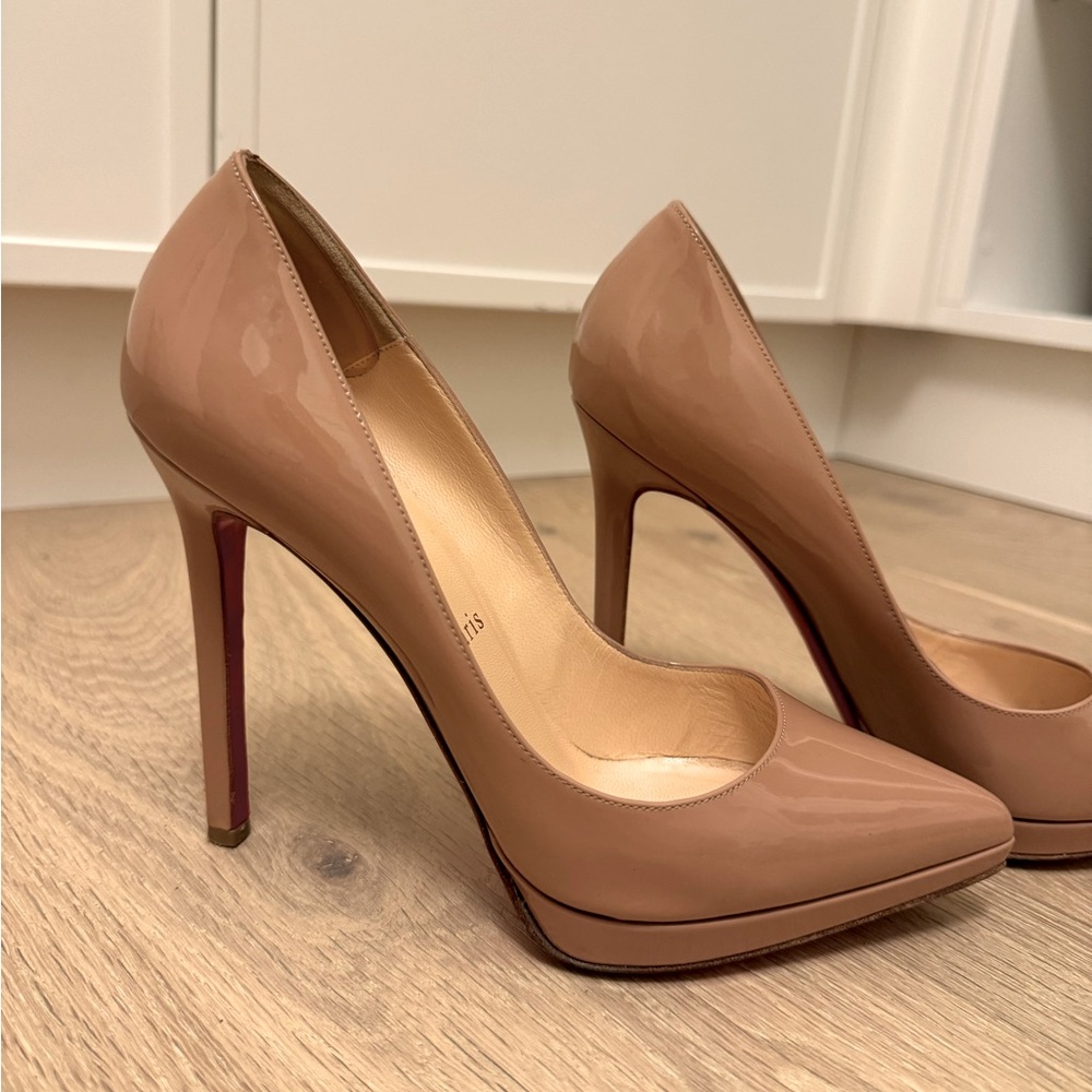Christian Louboutin Pigalle Plato 120 Patent Leather Size EU 36.5